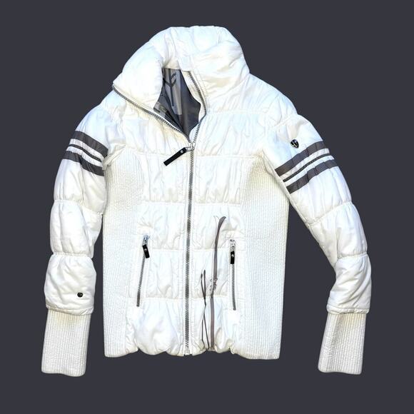 Neve Designs Jackets & Blazers - Neve Designs Puffer Ski Mountain Jacket Full Zip White Primaloft Nylon Size XS
